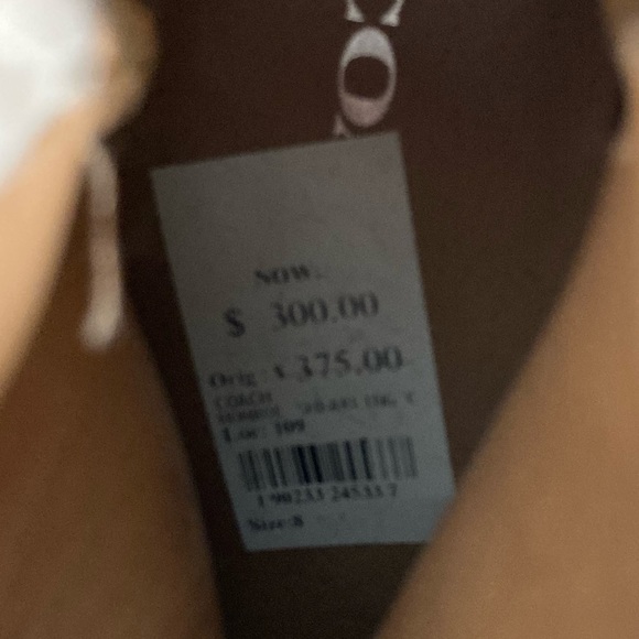 COACH Monroe Shearling Lace-Up Wedge Booties - Picture 7 of 12